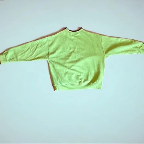 Emboidered Vintage Xl Alaska Sweatshirt Green - Picture 5 of 6